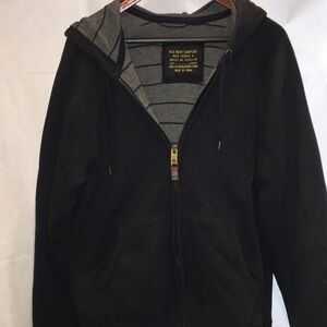 Old Navy Surplus Zipper Hoodie Sweatshirt | Size L